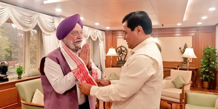 CM Meet Hardip sing Puri