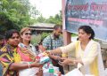 বানাক্ৰান্তৰ কাষত ক্ৰিয়েশ্ব্যন মোছন পিকচাৰ : মালৈবাৰী আৰু ক্ষেত্ৰীৰ বন্যাৰ্তক সাহায্য