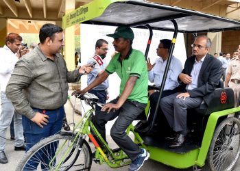 Solar rickshaws