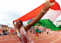 Hima Das wins gold at Poland