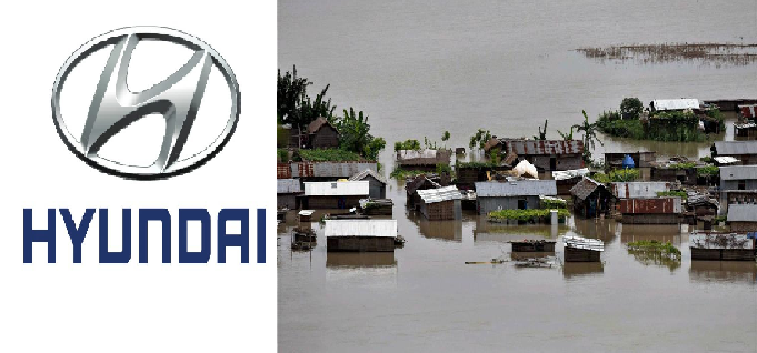 Hyundai India flood relief