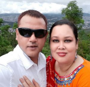 Gayatri Sonowal assam police officer with husband. Alleged manhandling at workplace: Indian Veterinary Association stands firm with junior doctors of CVSc, Khanapara