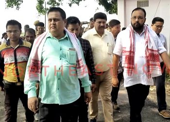 বিশ্বনাথত জলসম্পদ মন্ত্ৰী কেশৱ মহন্ত; মথাউৰি নিৰ্মাণত বিভাগীয় হেমাহিৰ কথা স্বীকাৰ