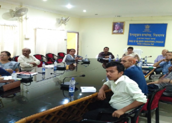 স্বাস্থ্য বিভাগৰ আয়ুক্ত সচিবৰ দ্বাৰা শিৱসাগৰত জাপানীজ এনকেফেলাইটিছ ৰোগৰ প্ৰতিৰোধৰ বাবে গঠিত টাস্ক ফৰ্চৰ কাম-কাজৰ পৰ্যালোচনা