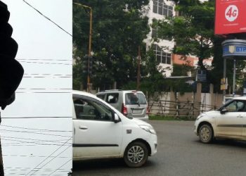 ধৰাশায়ী ট্ৰেফিক লাইট; ‘স্মাৰ্ট চিটি’মুখী গুৱাহাটীত অচল ছিগনেল, নাথাকে পুলিচ