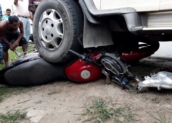 Road accident on NH 37 in Assam's Nagaon