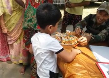 বৰপেটাত বানপীড়িত সকলক সেনাৰ উদ্যোগত বিনামূলীয়া চিকিৎসা প্ৰদান