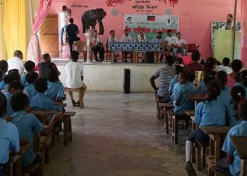 world elephant day celebrates at Golaghat