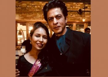 Rima Das with Shahrukh Khan