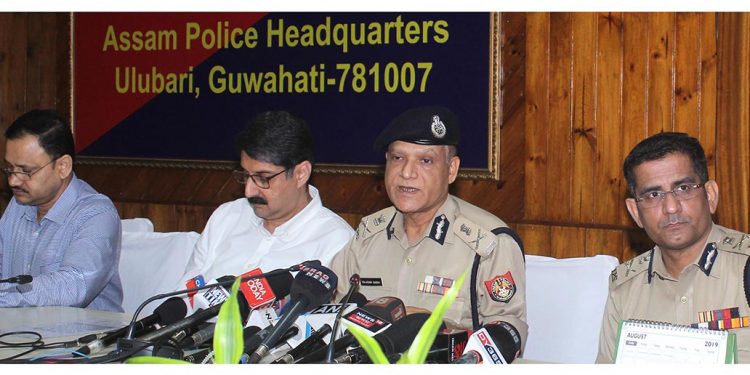 DGP Kuladhar Saikia Press Meet