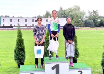 দুৰ্দান্ত গতি অক্ষুণ্ণ ৰাখি স্বৰ্ণকন্যা হিমা দাসৰ ষষ্ঠটো সোণৰ পদক অৰ্জন
