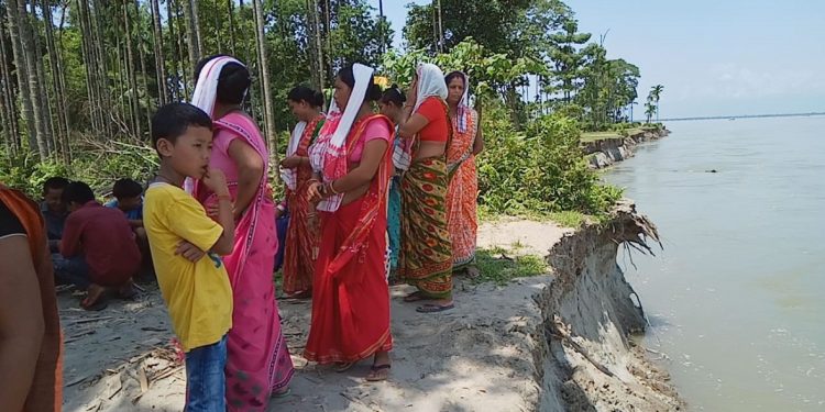 Massive erosion haunts villagers near Bhupen Hazarika bridge in Assam’s Sadia
