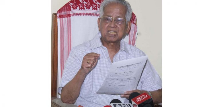 Tarun Gogoi_Press MeetAPCC high level meeting