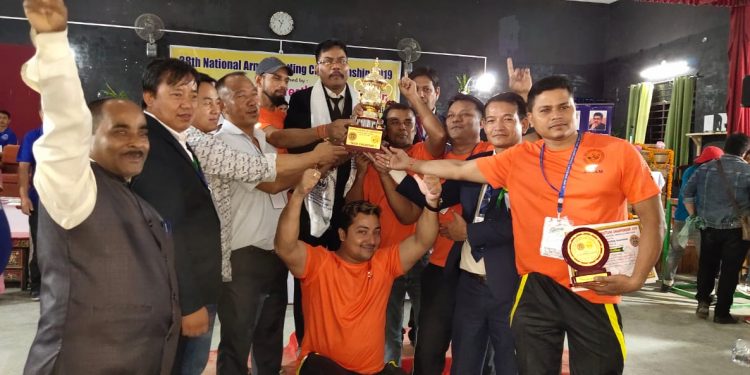 Assam team at national arm wrestling compittion