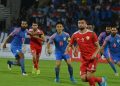 India leads Oman 1-0 in the World Cup 2022 qualifier in Guwahati