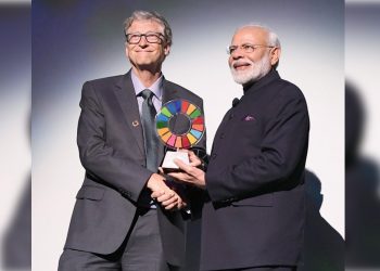 প্ৰধান মন্ত্ৰী নৰেন্দ্ৰ মোদীক ‘গ্ল’বেল গ’ল কীপাৰ’ বঁটাৰে সন্মানিত