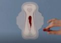 Sanitary pad ad