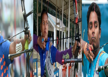 Three archer from Assam