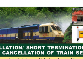 NFR cancels and short terminates trains due to sinkage of track
