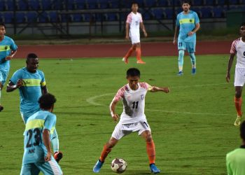 India and North East United FC Friendly Match