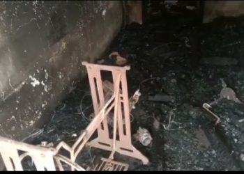 দৰঙত অগ্নিকাণ্ডত জাহ গ’ল বহুকেইখন দোকান