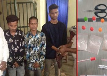 Drugs pedlar