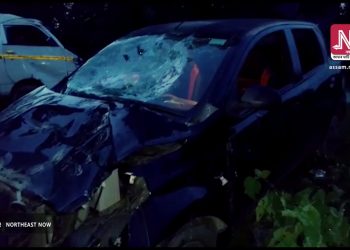 বজালীত ভয়ংকৰ দুৰ্ঘটনা : ৰাস্তা পাৰ হওঁতেই গাড়ীয়ে মহতিয়াই নিলে মাক আৰু দুই জীয়েকক