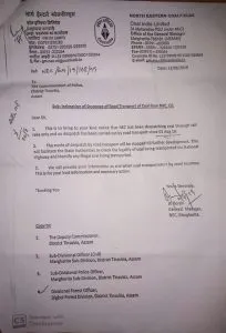 Coal India notice