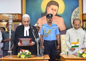 Justice Ajay Lamba takes oath as Chief Justice of Gauhati High Court