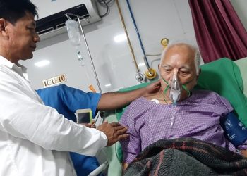 Former Prez of Bodo Sahitya Sabha Brajendra Kr Brahma in ICU