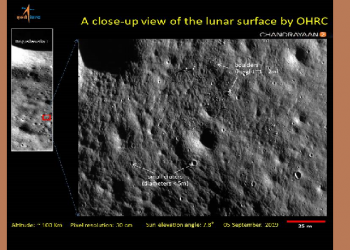 ISRO Chandrayan-2 Image