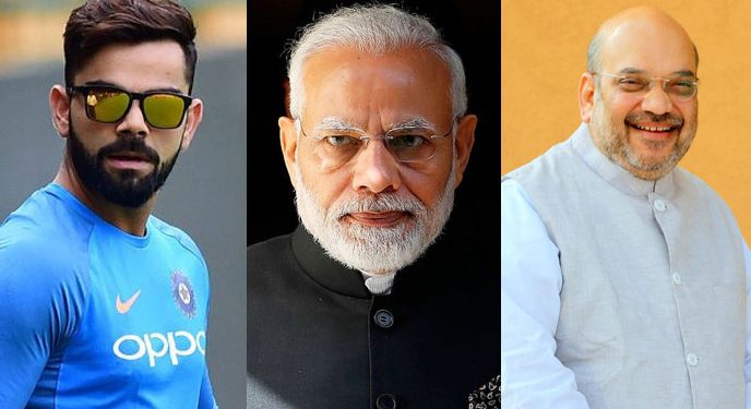 Kohli-+-Modi-+-Shah