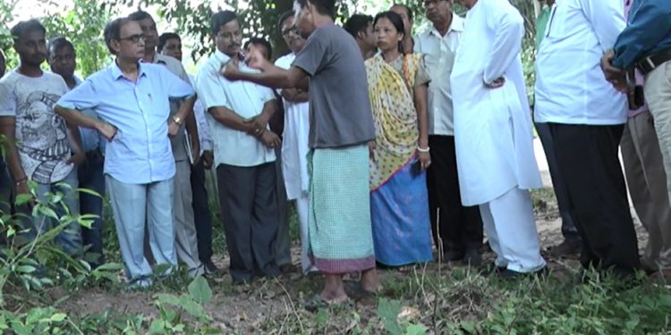 Manik Sarkar visited the place where Tufan Debbarma killed