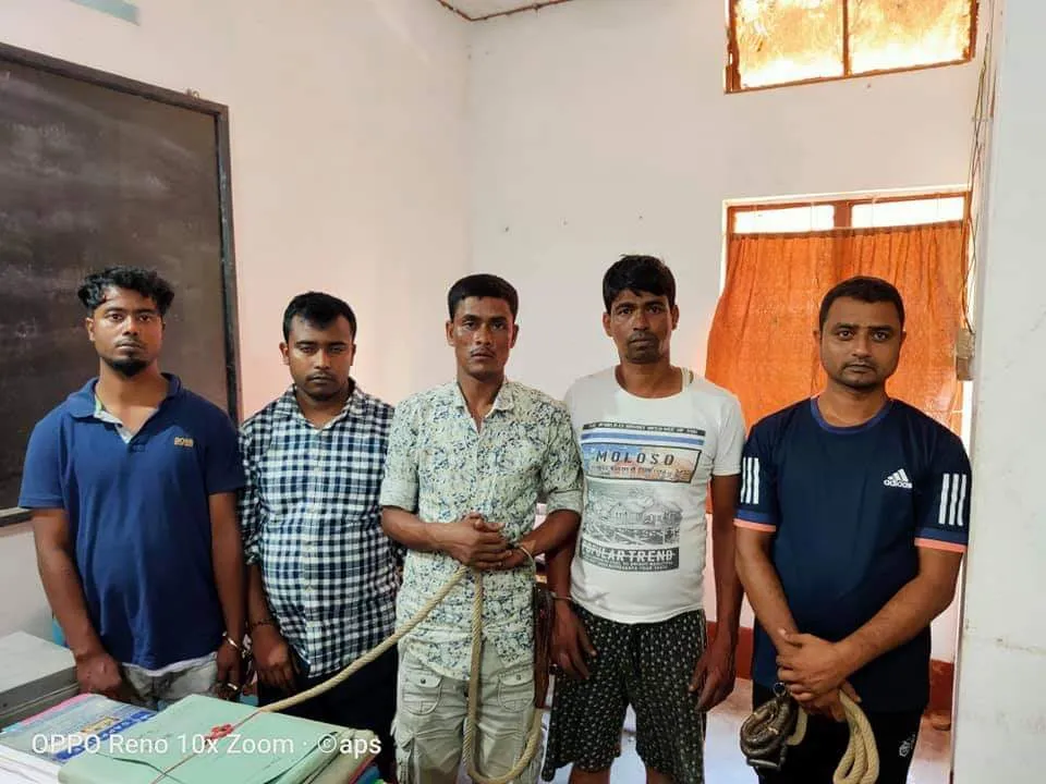 লখিমপুৰত জাল নোটসহ ৫ গৰাকী ব্যক্তিক গ্ৰেপ্তাৰ
