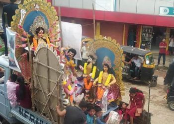 Procession held at Haflong