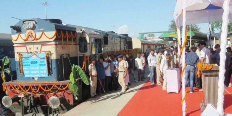 Assam: Murkongselek–Dibrugarh passenger train flagged off