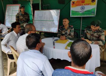 বৰপেটাৰ চৰাঞ্চলত সেনা বাহিনীৰ বিনামূলীয়া স্বাস্থ্য শিবিৰ