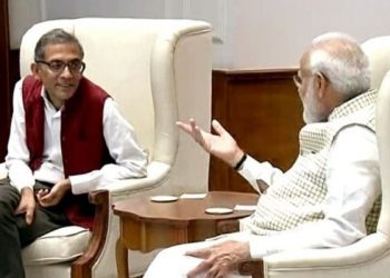 PM with Abhijit Benarjee