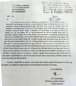 report on Umiam PS