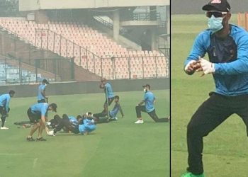 Bangladesh cricket team at Delhi