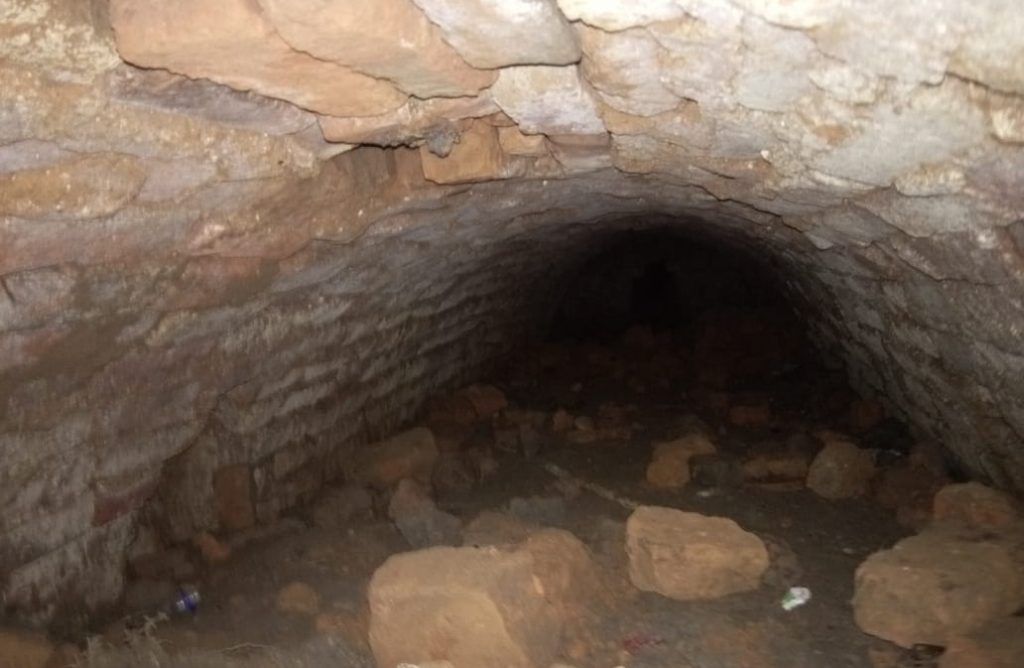 Tunnel unearthed at Nazira in Assam's Sivasagar