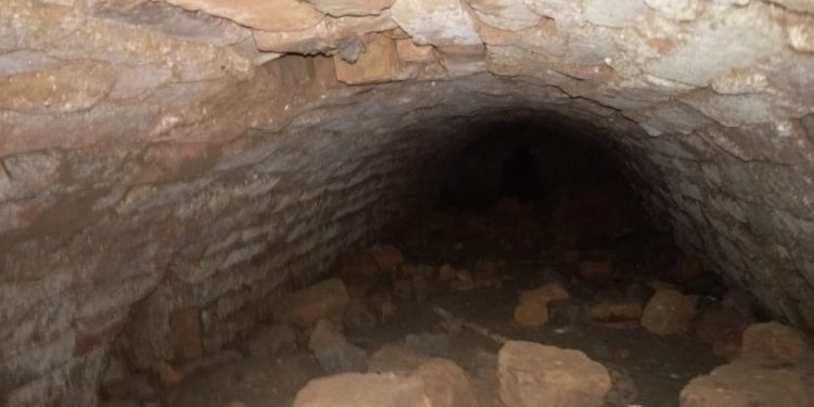 Tunnel unearthed at Nazira in Assam's Sivasagar