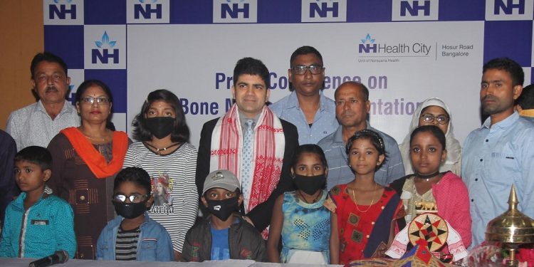 Assam Govt. support gives new life to 30 children, says Narayana Health City doctor