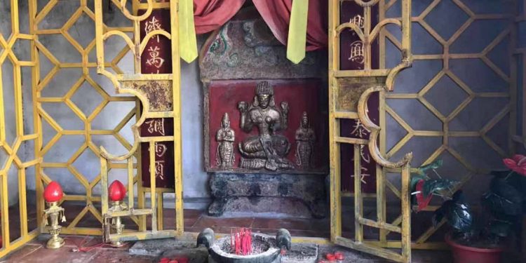 India in China Ambassador Vikram Misri visits Hindu'' deity in Chedian village