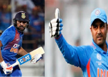Sehwag and Rohit