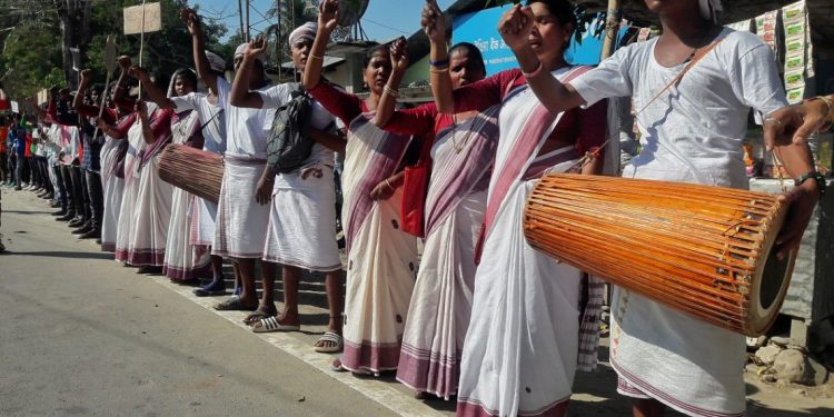 Udalguri-human-chain