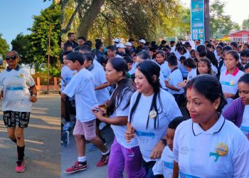 ৰান ফৰ স্বচ্ছতা : সহস্ৰাধিক অংশগ্ৰহণকাৰীৰে শিৱসাগৰত মিনি মাৰাথন প্ৰতিযোগিতা