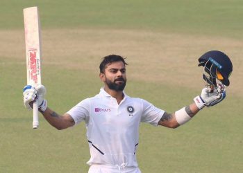 Virat Kohli after making century