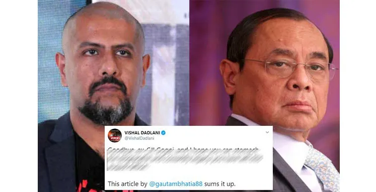 ৰঞ্জন গগৈক ‘অপমান’ গায়ক বিশাল ডাডলানীৰ; গৰজি উঠিল টুইটাৰকাৰী
