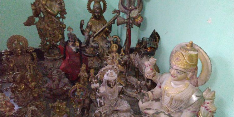 idols of Hindu's deities